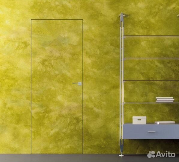 Скрытые двери под покраску