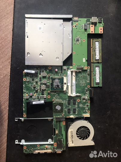 Ноутбук asus k52j на запчасти/донор