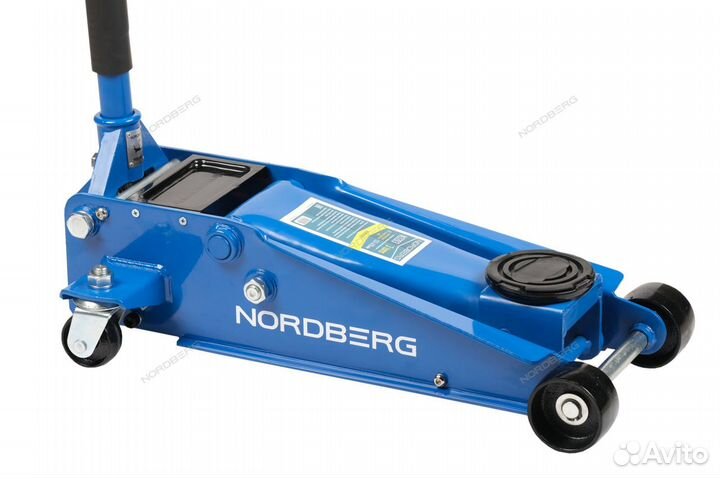 Домкрат подкатной, быстрый подъем, г/п 3 тонны