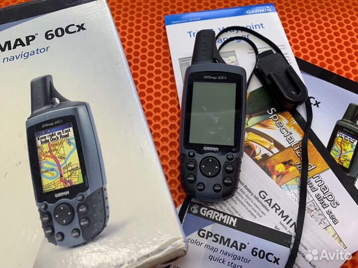 Навигатор Garmin GPSmap 60Cx (комплект полный)