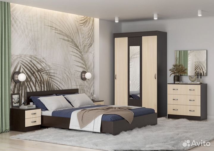Спальный гарнитур Мега Венге