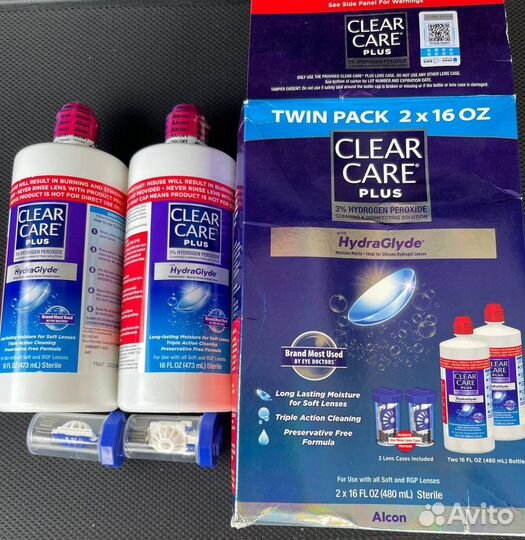 Пероксидный раствор для ночных линз 480 мл