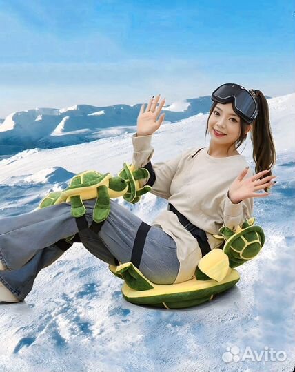 Горнолыжная защита бедер копчика черепаха