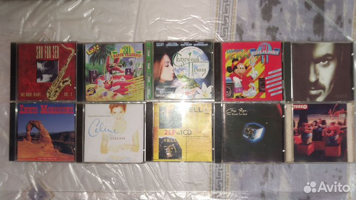 Продам компакт-диски, аудио и видео