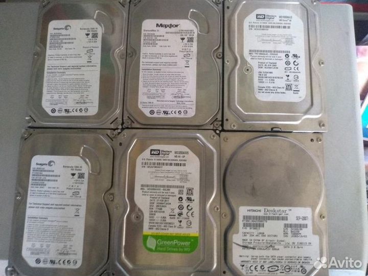 Жёсткие диски SATA