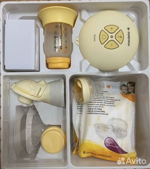 Молокоотсос medela swing flex электрический