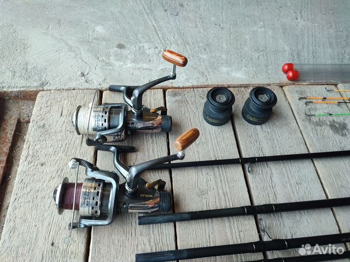 Фидерный комплект 2 удилища +2катушки