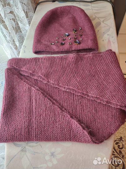 Комплект (шапка и шарф)