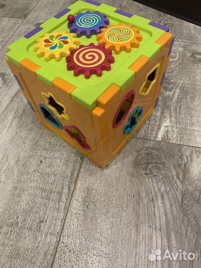 Развивающий кубик baby go
