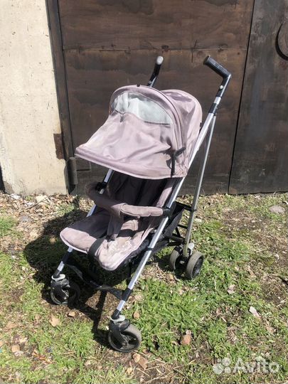 Коляска трость с бампером