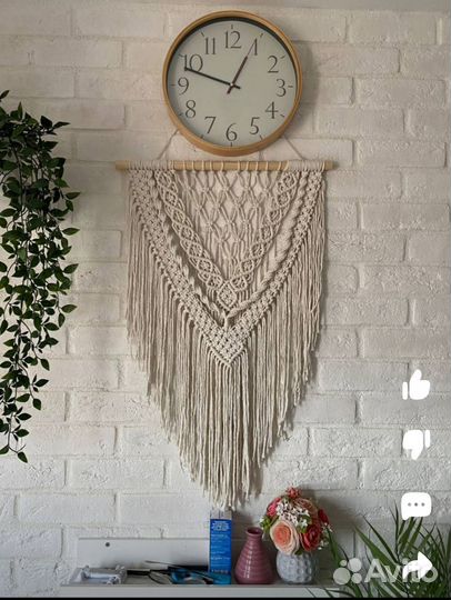 Макраме панно в стиле бохо