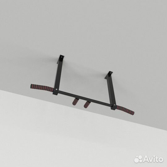 Турник потолочный Метиз Черный