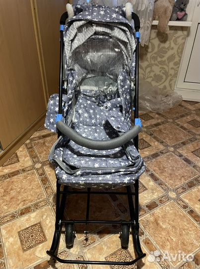 Санки-коляска