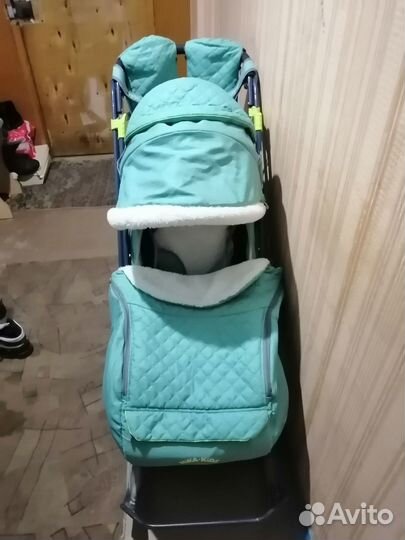 Детские санки коляска бу