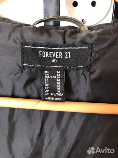 Парка мужская forever размер M