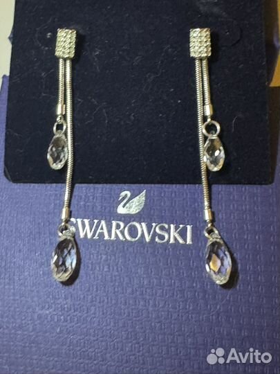 Swarovski серьги