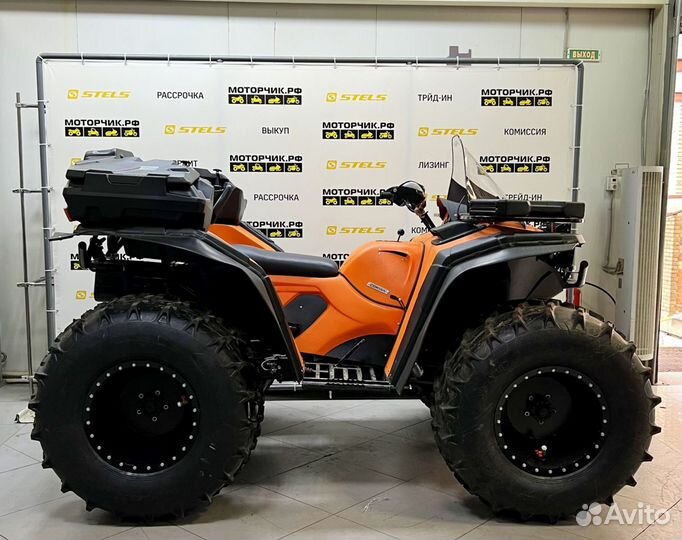 Квадроцикл Сокол 1.5 на мостах УАЗ