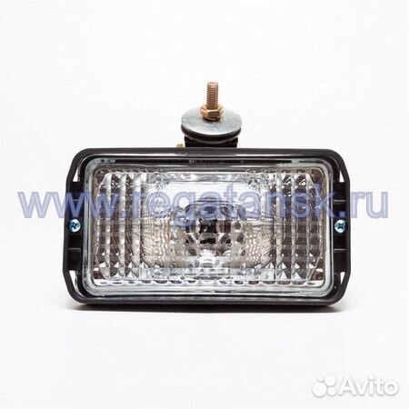 Фара, 12/24В, прямоугольная, без автолампы (09.2158, фпг-102, фпг-103, 8724.304/301)