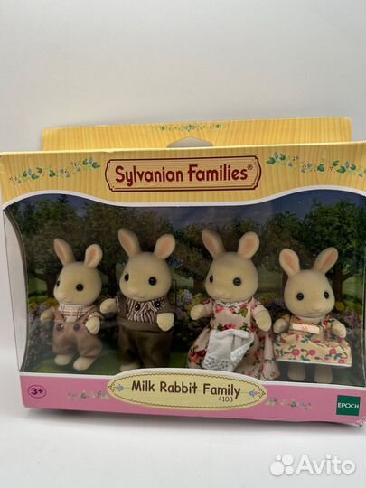 Sylvanian Families Семья Молочных кроликов 5706
