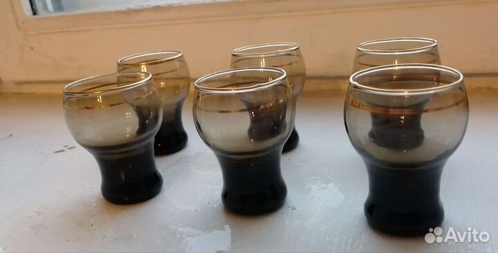 Хрусталь рюмки стаканы стопки хрусталь бокалы СССР