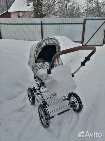 Коляска 2 в 1 эко кожа