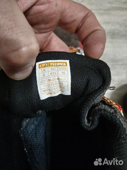 Треккинговые ботинки Tecnica vibram GOR-TEX