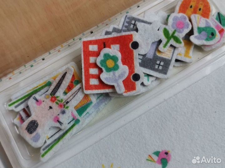 Весёлый пикник. Книжка из фетра