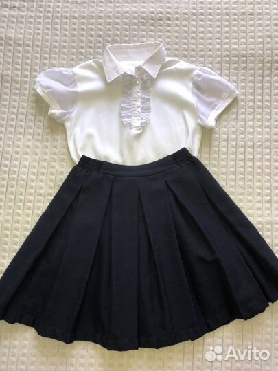 Блузки юбка школьная