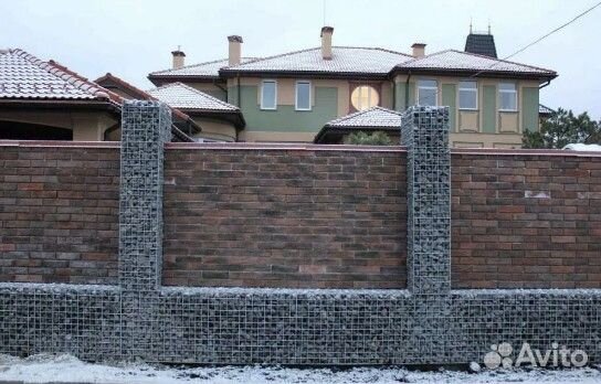 Габионы, заборы, вазоны, подпорные стены