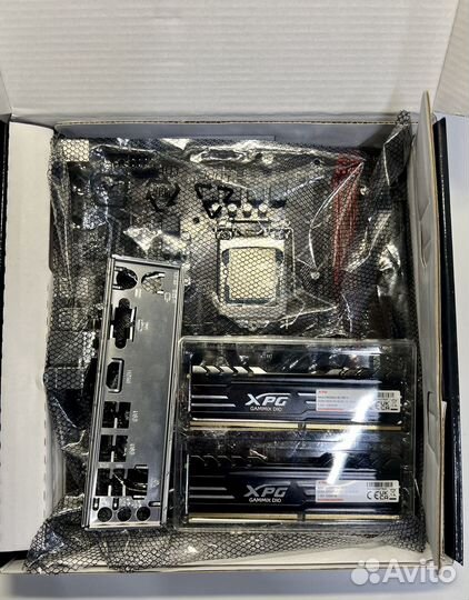 Связка B560M H/i5-11400F/16GB XPG 3600MHz