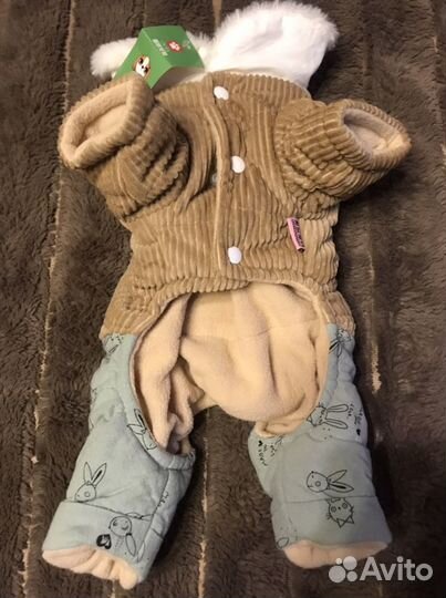 Комбинезон на собаку зимний