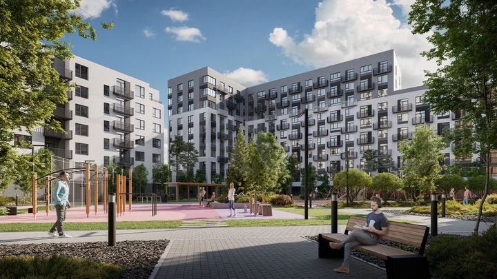 Квартира-студия, 33,9 м², 6/10 эт.