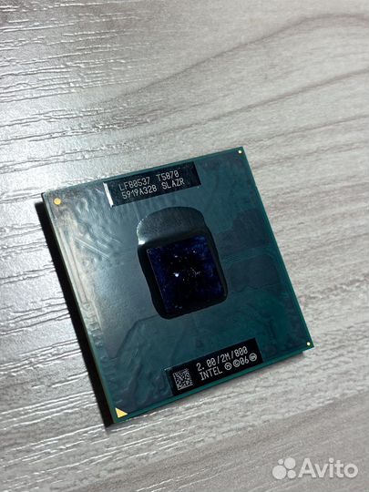 Процессор intel core 2 duo T5870
