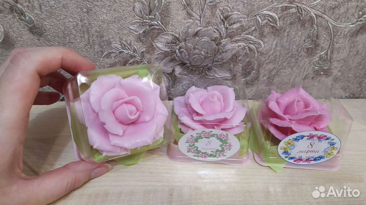 Букеты цветов из мыла ручной работы