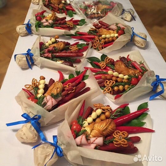 Съедобные букеты/вкусные букеты