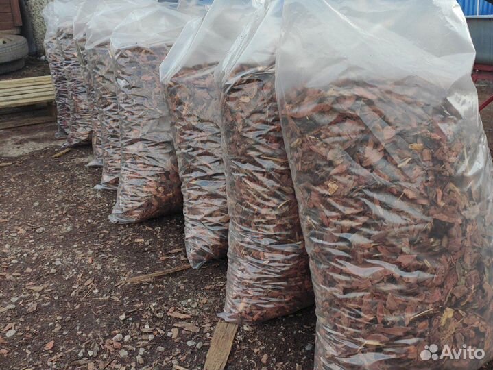 Мульча кора лиственницы