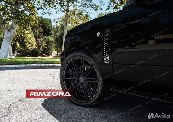 Кованые диски R23 на Range Rover Sport
