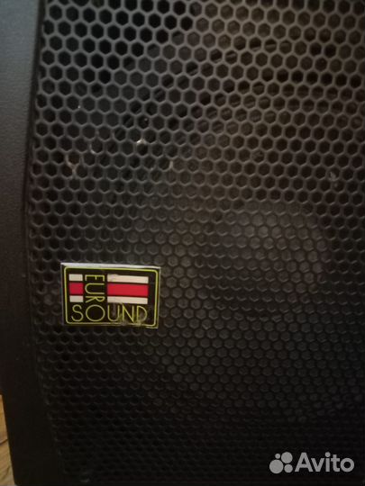 Активные колонки eurosound 150Вт