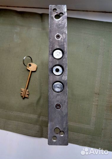 Замок врезной дверной сувальдный cerber С1-В 016