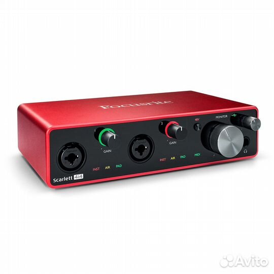 Звуковая карта focusrite Scarlett 4i4 3rd Gen