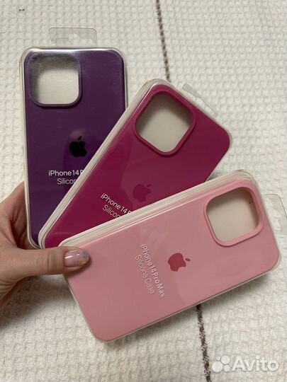 Чехол iPhone 14 Pro Max (ост. 4 цвета)