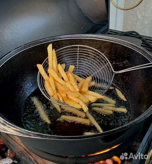 Мангальная зона с крышей