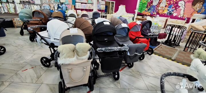 Коляски 2в1 3в1 большой выбор в наличии