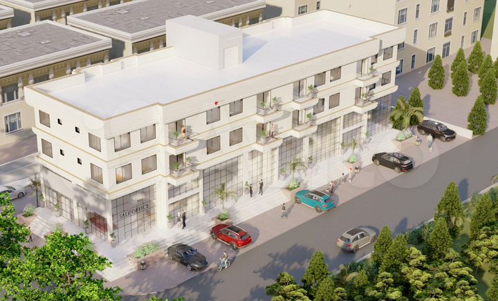 3-к. квартира, 80 м² (Кипр)