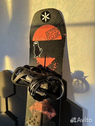 Сноуборд и крепления Burton