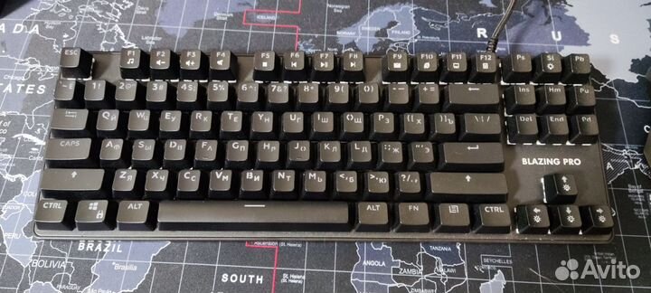 Игровая механическая клавиатура проводная