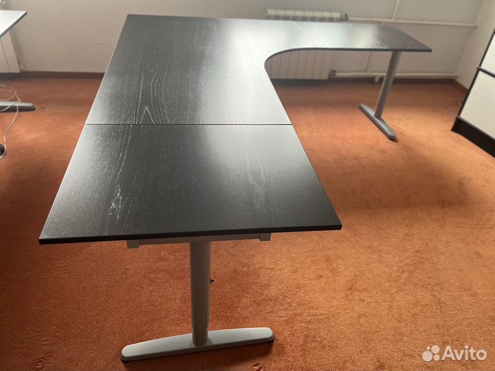Угловой письменный стол IKEA галант