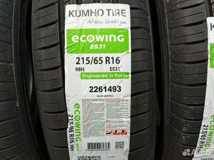 Kumho Ecowing ES31 215/65 R16 98H