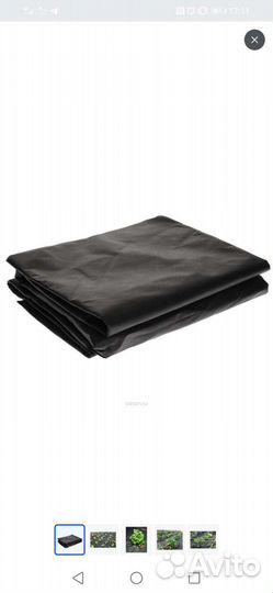 Агроткань от сорняков. Спандбонд черный