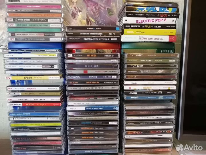 Колллекция дисков EBM направления часть 1